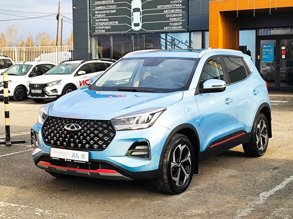 2022 Chery Tiggo 4 Pro I, голубой
