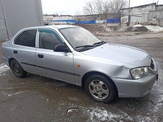 2007 Hyundai Accent ТагАЗ II, серый, 160000 рублей, вид 2