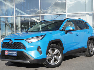 2020 Toyota RAV4 V (XA50), синий, 3366000 рублей, вид 1