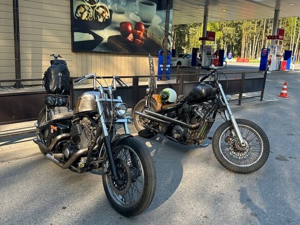 1996 Yamaha XVS400 Drag Star, чёрный, 450000 рублей - вид 12