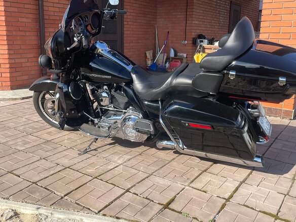2015 Harley-Davidson Electra Glide, чёрный, 1250000 рублей - вид 1
