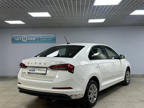 2021 Skoda Rapid II, белый, 1639000 рублей - вид 5