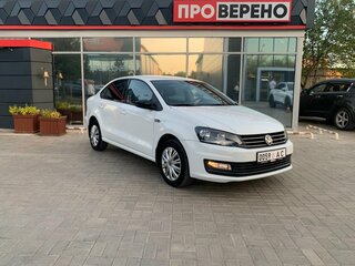 2017 Volkswagen Polo V Рестайлинг, белый, 1199900 рублей, вид 2