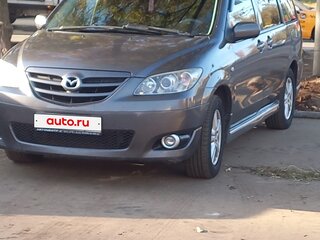 2004 Mazda MPV II (LW) Рестайлинг, серебристый, 500000 рублей, вид 2