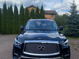 2020 Infiniti QX80 I Рестайлинг 3, чёрный, 4680000 рублей, вид 1
