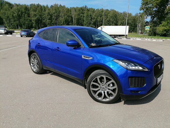2019 Jaguar E-Pace I, синий - вид 26
