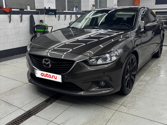 2017 Mazda 6 III (GJ) Рестайлинг, серый, 1750000 рублей - вид 10