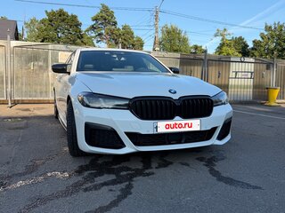 2020 BMW 5 серии 530i xDrive VII (G30/G31/G38) Рестайлинг, белый, 5500000 рублей, вид 2