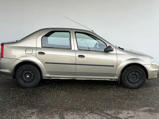 2011 Renault Logan I Рестайлинг, бежевый, 495000 рублей, вид 4