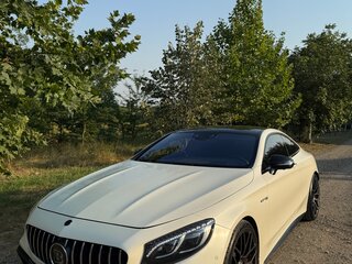 2019 Mercedes-Benz S-Класс AMG 63 AMG III (W222, C217) Рестайлинг, белый, 12800000 рублей, вид 2