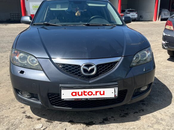 2007 Mazda 3 I (BK) Рестайлинг, серый, 580000 рублей - вид 1