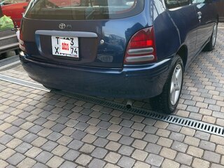 1998 Toyota Starlet V (P90), синий, 310000 рублей, вид 3