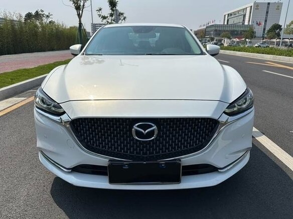 2022 Mazda 6 Atenza III (GJ) Рестайлинг 2, белый - вид 1