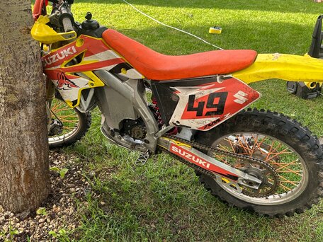 2008 Suzuki RM-Z 250, оранжевый, 400000 рублей, вид 3