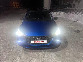 2020 Hyundai Solaris II Рестайлинг, синий, 1450000 рублей, вид 5