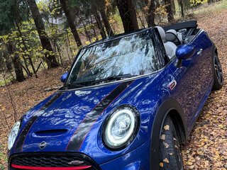 2019 Mini Cabrio JCW John Cooper Works III Рестайлинг, синий, 3400000 рублей, вид 3