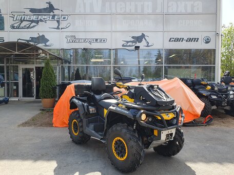 2013 BRP Can-Am Outlander Max XT-P 1000R, чёрный, 1100000 рублей, вид 1
