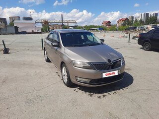 2017 Skoda Rapid I Рестайлинг, бежевый, 605000 рублей, вид 3