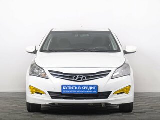 2016 Hyundai Solaris I Рестайлинг, белый, 1349000 рублей, вид 3