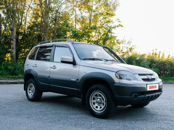 2017 Chevrolet Niva I Рестайлинг, серебристый, 500000 рублей - вид 1
