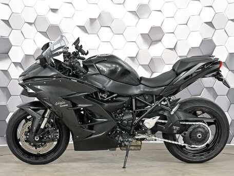 2018 Kawasaki Ninja H2 SX, серый, 1449000 рублей, вид 4