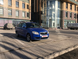 2008 Skoda Fabia II, синий, 290000 рублей, вид 3
