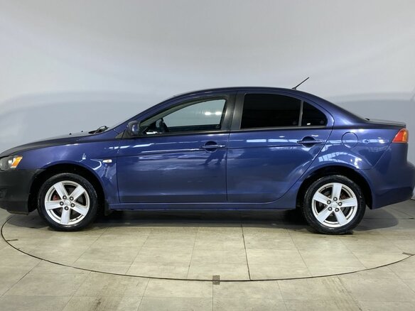 2008 Mitsubishi Lancer X, синий - вид 10