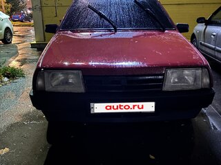 1996 Lada (ВАЗ) 21099, красный, 65000 рублей, вид 1
