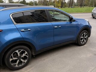 2019 Kia Sportage IV Рестайлинг, синий, 2250000 рублей, вид 5