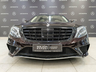 2015 Mercedes-Benz S-Класс 400 Long VI (W222, C217), красный, 3675000 рублей, вид 2