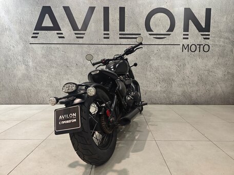 2018 Triumph Bonneville Bobber, чёрный, 970000 рублей, вид 4
