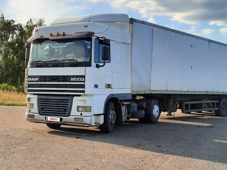1999 DAF 95XF, белый, 850000 рублей, вид 1