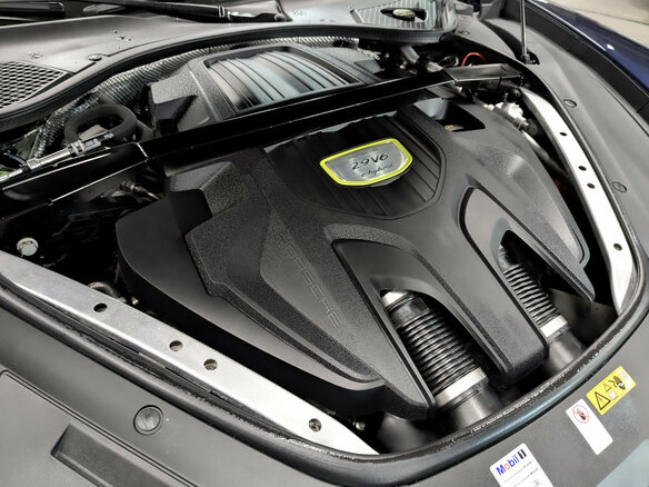 2017 Porsche Panamera 4 E-Hybrid II, синий, 5635000 рублей - вид 8