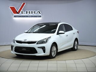 2018 Kia Rio IV, белый, 1300000 рублей, вид 1