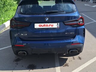 2021 BMW X3 30d xDrive III (G01) Рестайлинг, синий, 6250000 рублей, вид 4