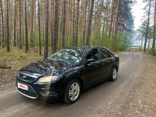 2008 Ford Focus II Рестайлинг, чёрный, 460000 рублей, вид 3
