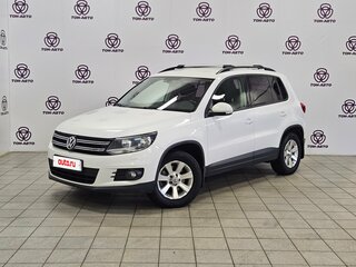 2013 Volkswagen Tiguan I Рестайлинг, белый, 1080000 рублей, вид 1