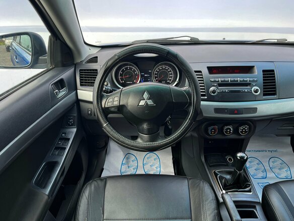 2011 Mitsubishi Lancer X Рестайлинг, синий, 657000 рублей - вид 12