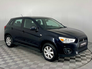 2012 Mitsubishi ASX I, чёрный, 930000 рублей, вид 3