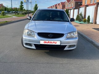 2006 Hyundai Accent ТагАЗ II, серебристый, 470000 рублей, вид 1