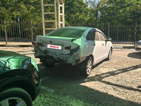 2015 Nissan Almera III (G15), белый, 370000 рублей, вид 4