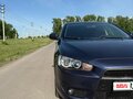 2007 Mitsubishi Lancer X, синий - вид 2
