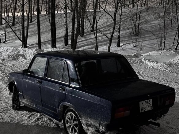2007 Lada (ВАЗ) 21053-20, синий, 120000 рублей - вид 4