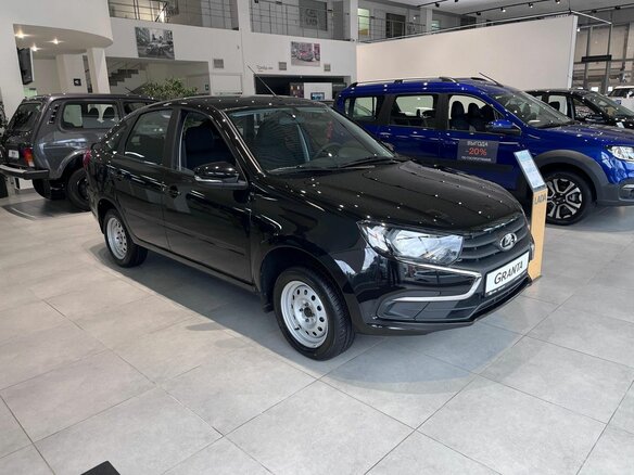 2026 Lada (ВАЗ) Granta I Рестайлинг, чёрный - вид 1