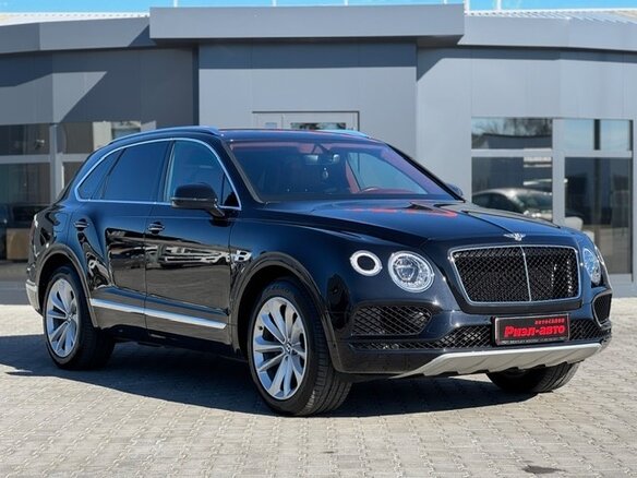 2018 Bentley Bentayga I, чёрный