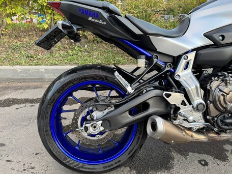 2016 Yamaha MT-07 (FZ-07), синий, 640000 рублей, вид 5