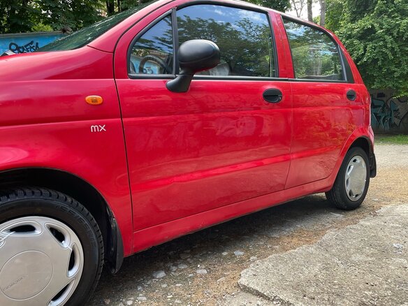 2007 Daewoo Matiz I Рестайлинг, красный, 190000 рублей - вид 8