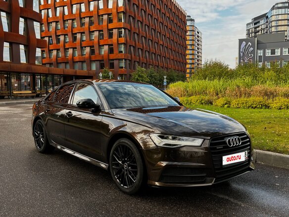 2017 Audi A6 IV (C7) Рестайлинг, коричневый, 2590000 рублей