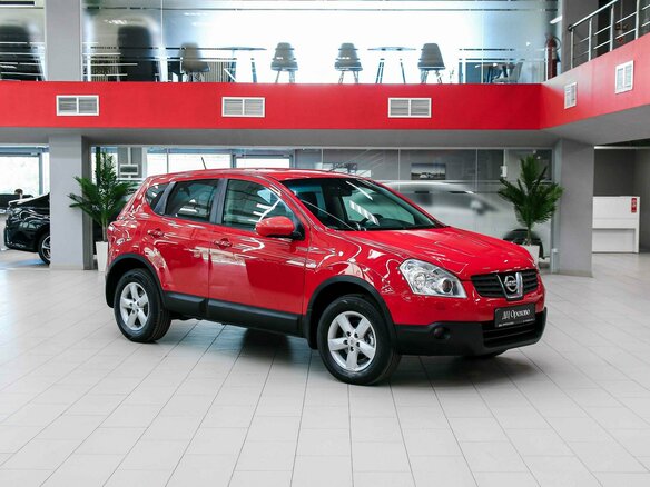 2008 Nissan Qashqai I, красный, 605000 рублей - вид 2