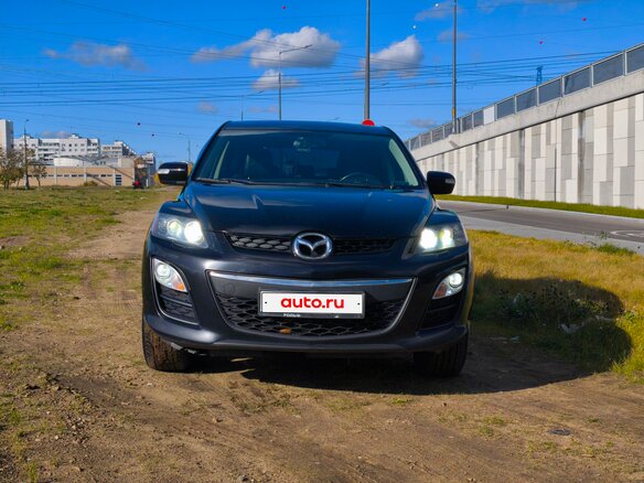 2011 Mazda CX-7 I Рестайлинг, чёрный, 1195000 рублей - вид 6